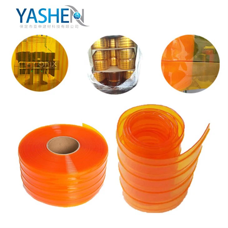 Transparente, weiche -Insekten-PVC-Streifenvorhänge